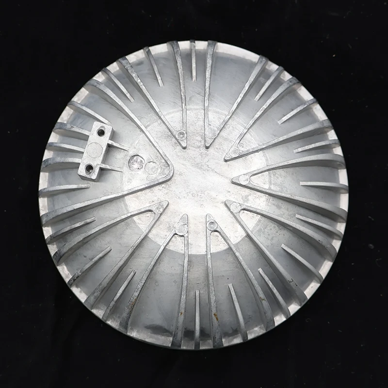 Can the die-casting parts of lamps not undergo shot blasting treatment?